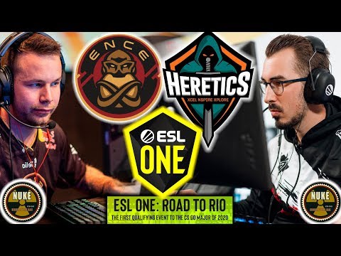 🇫🇮 ENCE vs 🇫🇷 Heretics BEST MOMENTS - Nuke - ESL One: Road to Rio 2020