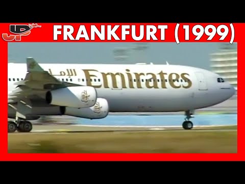 30mins of Plane Spotting Memories at FRANKFURT AIRPORT (1999)