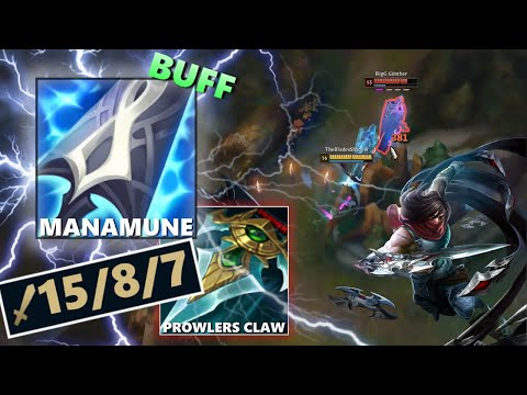 Riot buffed Talon... AND MANAMUNE? This is the result... | Prowler's Claw Build || League of Legends