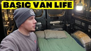I'm NEVER doing this again - Van Life on a budget