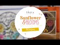 Sunflower Silhouette & Blossoming Blooms Layering Die Sets | Tonic Studios