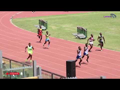 Boys 200m heat 3. 22.46sec. Zone 4. Ashanti region Interco 2026.
