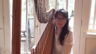 Here, There & Everywhere - Beatles - harp cover