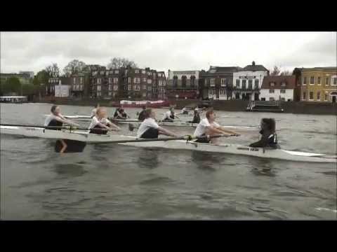 Emanuel School - Senior Girls Rowing 2012-2013