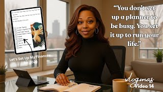 Vlogmas Video 14 | SET UP MY 2026 PLANNER PART 3 | Financial Planning