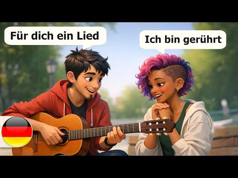 Lær tysk med langsom samtale (A1-A2) Taler om hobbyer på tysk