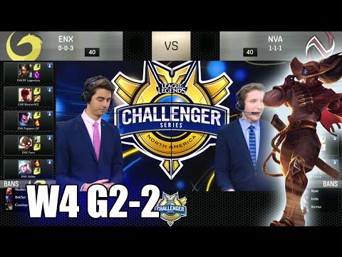 Eanix vs Nova eSports | Game 2 Week 4 S6 NACS Summer 2016 | ENX vs NVA G2 W4