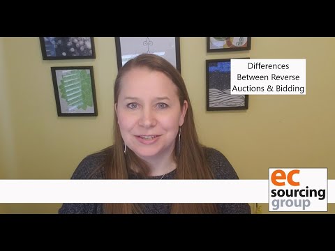 The Top 4 Differences Between Reverse Auctions and Bidding