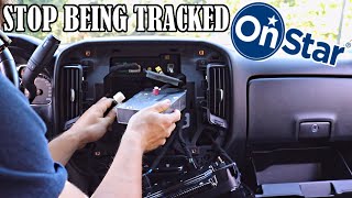 Properly Disable OnStar 2014-2021 GM Vehicle Off Grid
