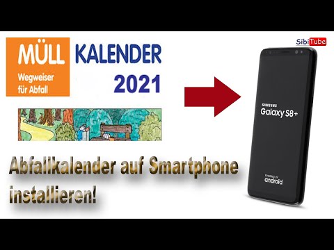 Import waste collection calendar to your smartphone