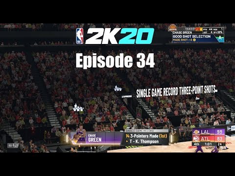 NBA 2K20 My Career Episode 34  | Single Game Record Three Point Shots