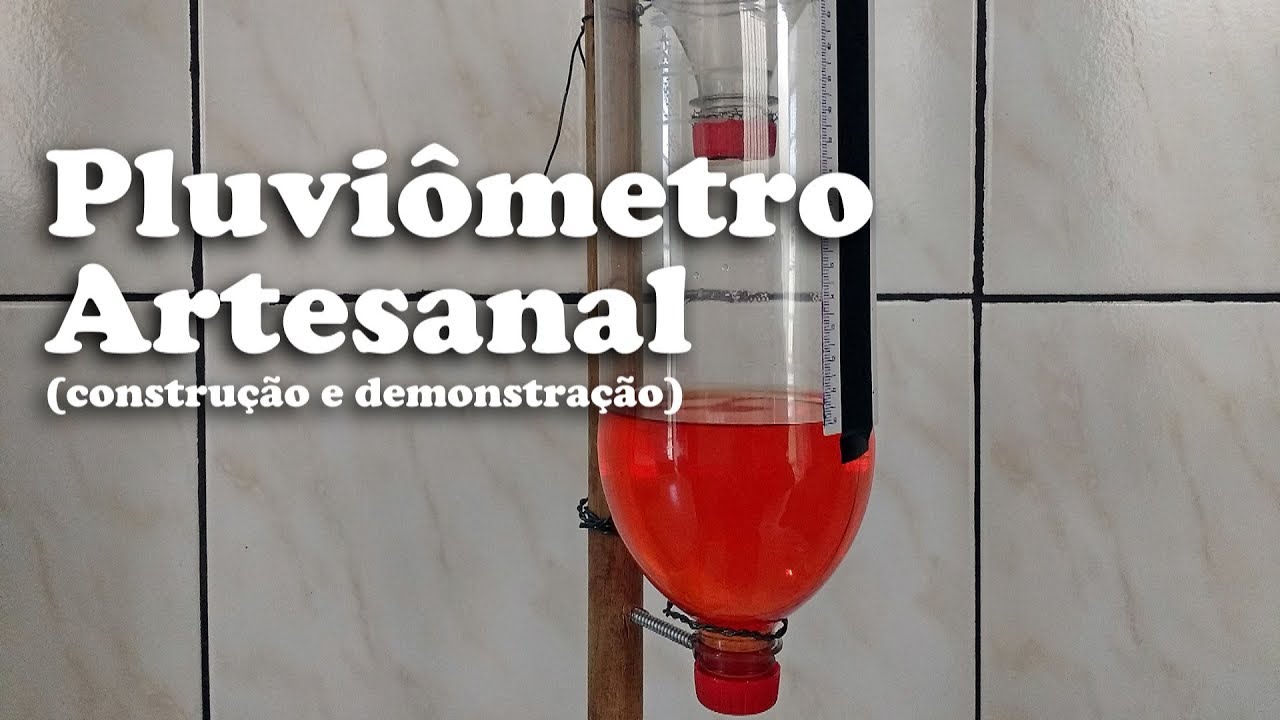 Pluviômetro Artesanal 🌧l Montagem e Funcionamento ✅