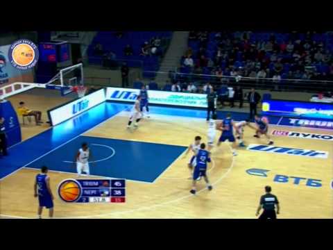 Valiev, Vikhrov, Lazarev, Spiridonov - Triumph vs Neptunas 83-70 (VTB G13, 02.02.2014)
