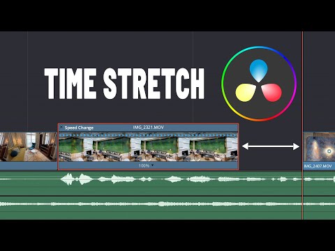 Time Stretch Tool for DaVinci Resolve explained in 1 minute #timestretch