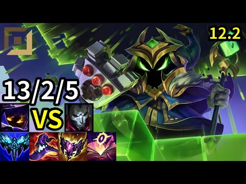 Veigar Bot vs Jhin - KR Grandmaster | Patch 12.2