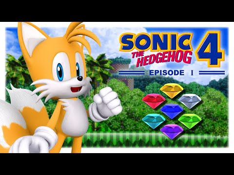 Sonic 4 Episode I: Tails 100% Playthrough (All Chaos Emeralds)