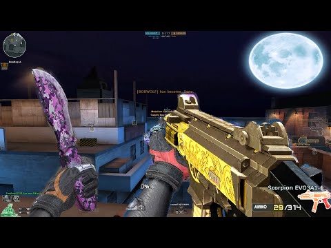 Crossfire NA ( Đột Kích Bắc Mỹ  ) 2.0 : Scorpion EVO 3A1 Goldsmith - Hero Mode X - Zombie V4