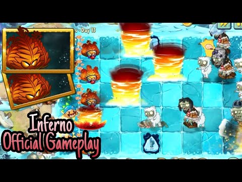 Plants Vs Zombies 2 | Inferno Official Gameplay PvZ2 8.9.1 ( PvZ 2 8.9.1 Apk Link)