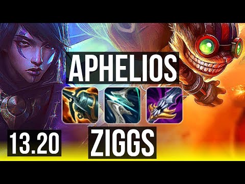APHELIOS & Nautilus vs ZIGGS & Senna (ADC) | 15/1/10, Legendary | EUW Grandmaster | 13.20