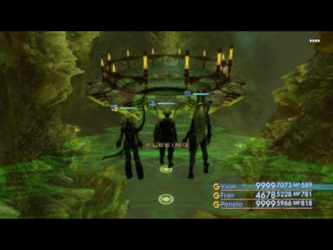 Final Fantasy Ⅻ The Zodiac Age - Ultimate dagger Mina (aka Danjuro) drop from Larva Eater