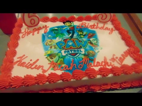 Kaid and Micah's birthday party