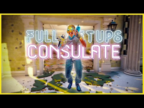 Valk Full Setups: Consulate | Valkyrie Camera Spots on Ranked Maps | Rainbow Six Siege
