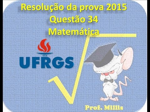 Questão 34 UFRGS 2015 - soma das áreas dos discos - geometria