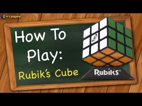 Part of a video titled How to play Rubik's Cube - YouTube