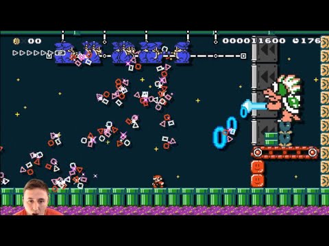 MAGI KOOPA MADNESS!!!! (SUPER MARIO MAKER 2- SOCIAL MEDIA LEVELS)