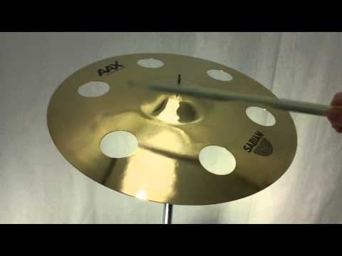 Sabian AAX O Zone Crash Cymbal Brilliant 16"