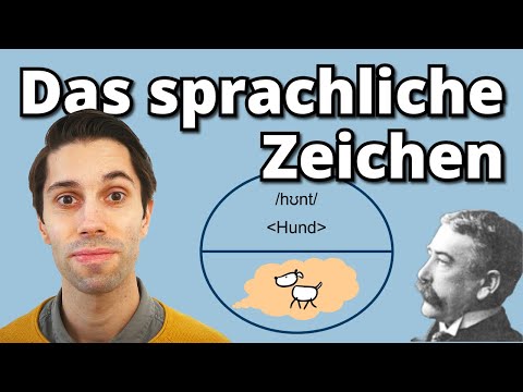 Das sprachliche Zeichen nach Saussure | ganz einfach erklärt