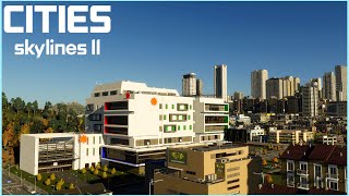 都市の外れに大きな病院と穏やかなエリア。 #18【シティーズスカイライン２:Cities: Skylines II】