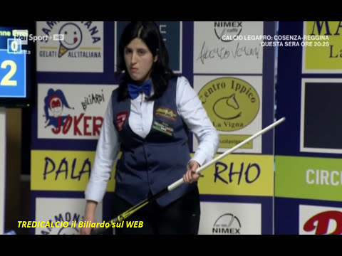 IANNE vs FIORI - FINALE 3^PROVA BTF BILIARDO FEMMINILE 2017 RHO @TREDICALCIO