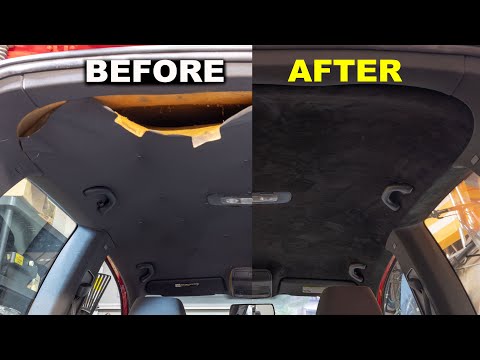 How To Fix Your MKV GTI Headliner FOR GOOD... Under $100!
