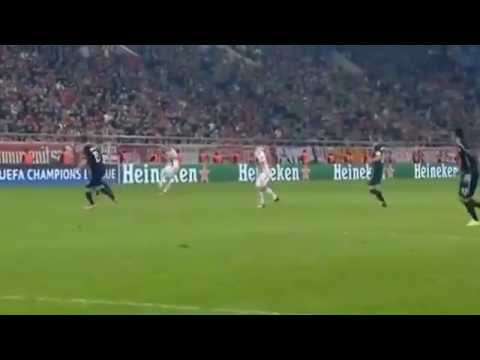 Felipe Pardo 2-1 Olimpiacos Pireus - Dinamo Zagreb UEFA Champions League