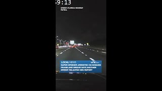 'Super speeder' arrested on Howard Frankland Bridge says another driver tailgated him: report