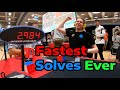 Top 20 FASTEST Rubik's Cube Solves of ALL TIME!