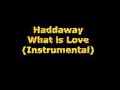 Haddaway - What is Love Instrumental 