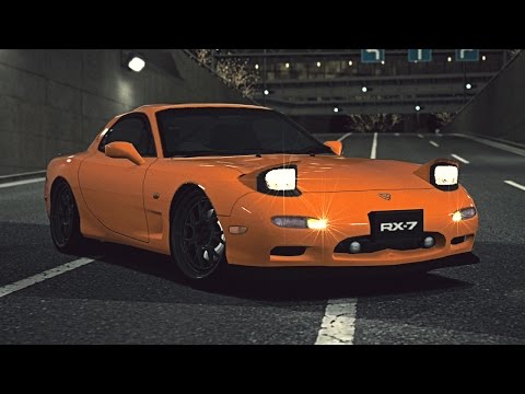 (GT6) Mazda éfini RX-7 Type RZ (FD) '96 - Exhaust Comparison