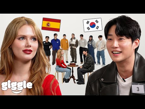 Beautiful Spanish Girl Blind Dating 8 Handsome Korean Guys..!!