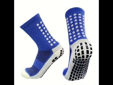 Unisex Printed Trampoline Grip Socks, Ankle Length at Rs 45/pair