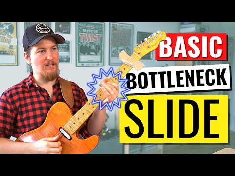 BOTTLENECK SLIDE GRUNDLAGEN in Standard Stimmung | Tipps & Tricks zu Technik, Akkord- & Melodiespiel