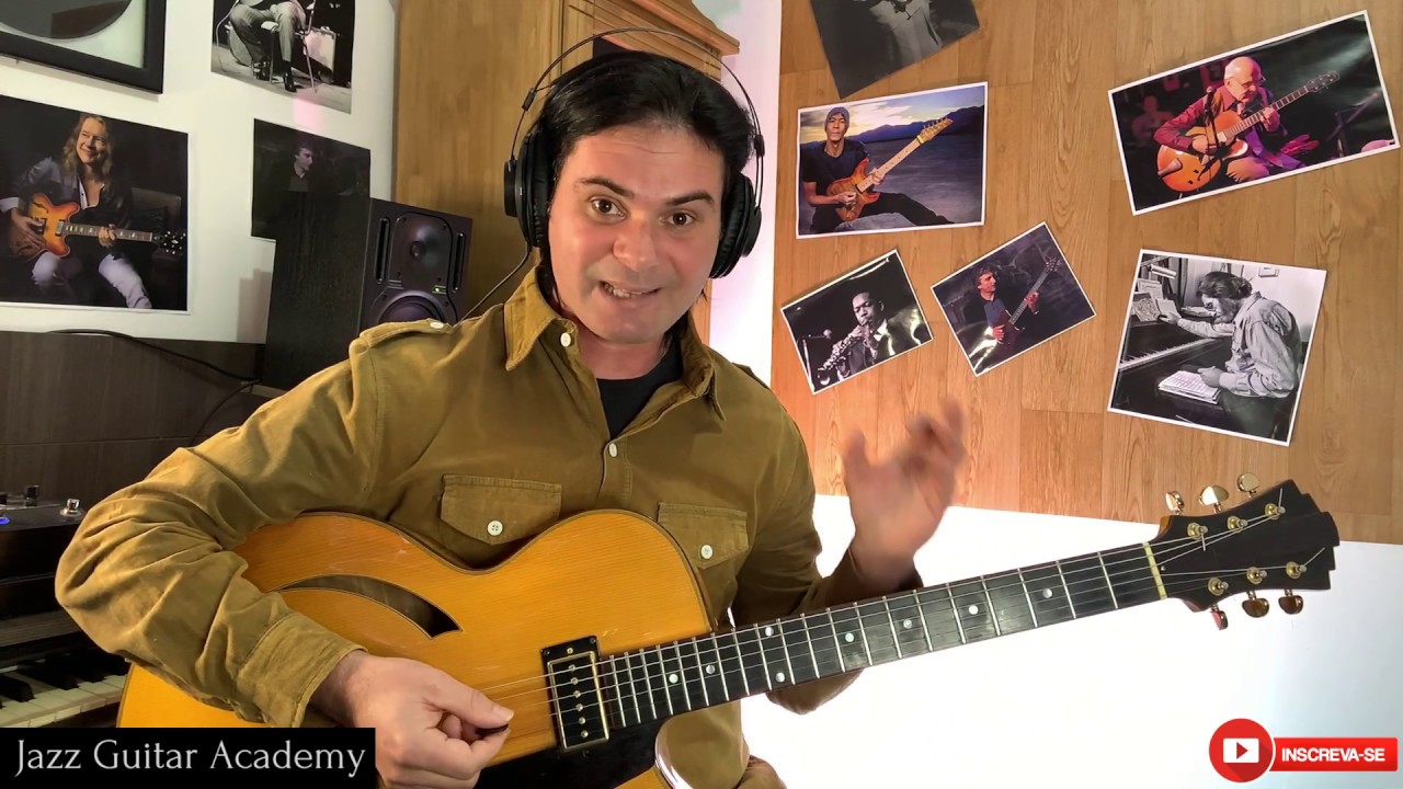 Arpejos básicos no jazz - Iniciando na guitarra JAZZ.