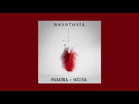 Shakira, Ozuna - Monotonía (Official Audio)
