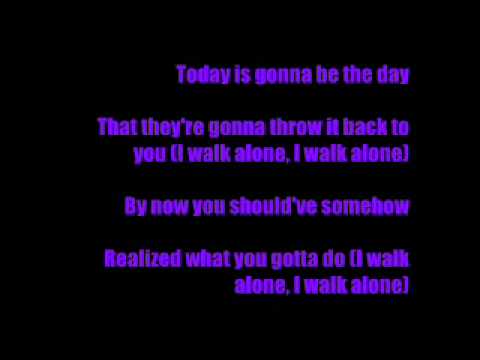 Green Day feat Oasis - Boulevard Of Broken Dreams (lyrics)