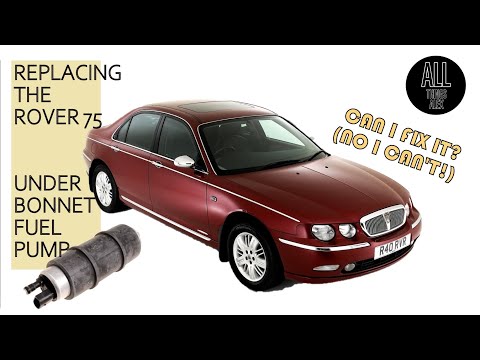 ROVER 75 DIESEL UNDER BONNET FUEL PUMP FAIL!