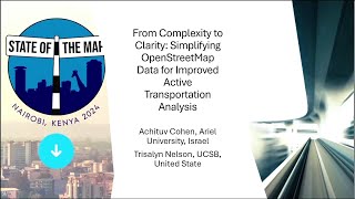 2024: From Complexity to Clarity: Simplifying OpenStreetMap Data for Improved Active Transportation