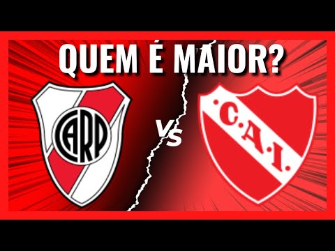 River Plate VS Independiente, QUEM É MAIOR [Comparativo de Títulos]