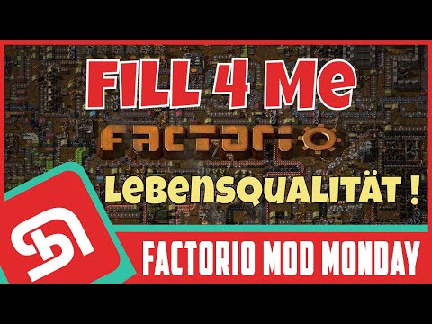 Factorio Mods | Fill4Me (Türme erhalten automatisch Munition & Mehr)