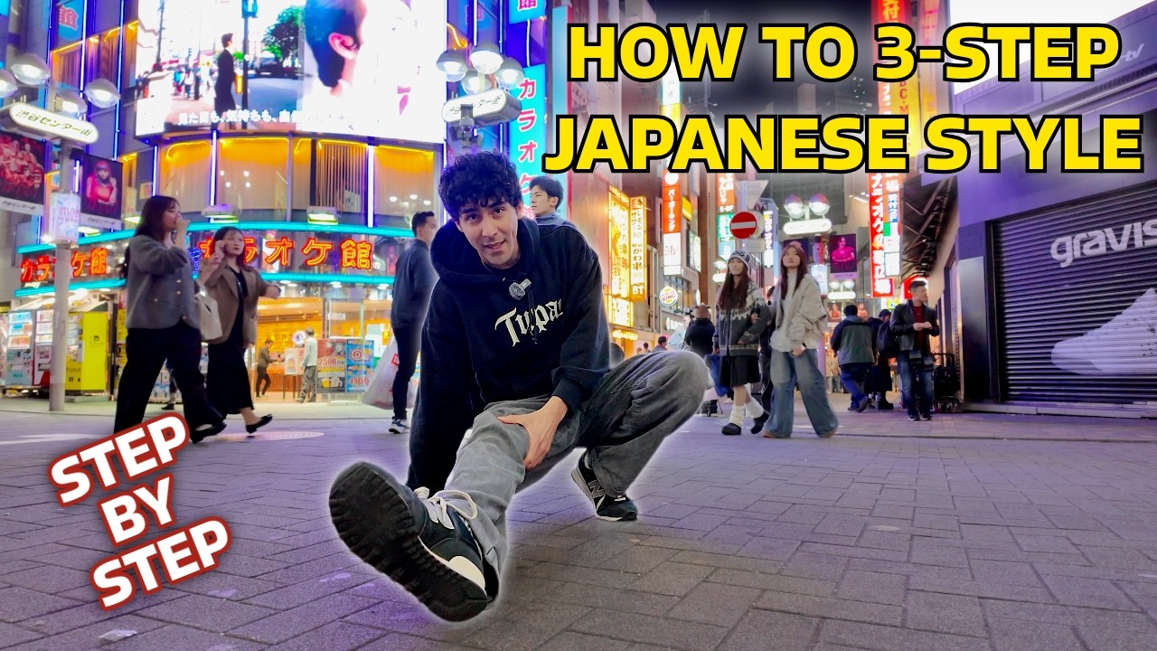 Breakdance Estilo Japones (3 Step Tutorial) | Breakdance Tutorial